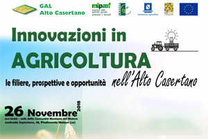 Innovazioni in Agricoltura nell’Alto Casertano