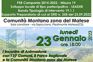 Al via la campagna di ascolto e confronto con il territorio per la nuova programmazione 2023/2027