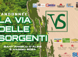 Evento cicloturistico “Randonnée – La Via delle Sorgenti” – Sant’Angelo d’Alife 5 Maggio 2024